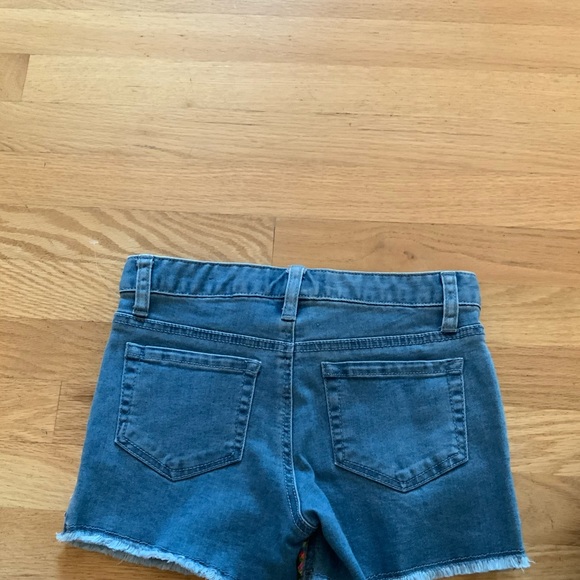 Justice sz 10 blue jean short girls’ sequins - Picture 3 of 4